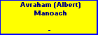 Avraham (Albert) Manoach