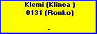 Klemi (Klinca ) 0131 (Ronko)