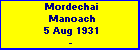Mordechai Manoach