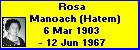 Rosa Manoach (Hatem)