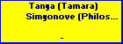 Tanya (Tamara) Simyonove (Philosof)