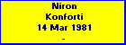 Niron Konforti