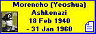 Morencho (Yeoshua) Ashkenazi
