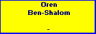 Oren Ben-Shalom