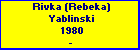 Rivka (Rebeka) Yablinski